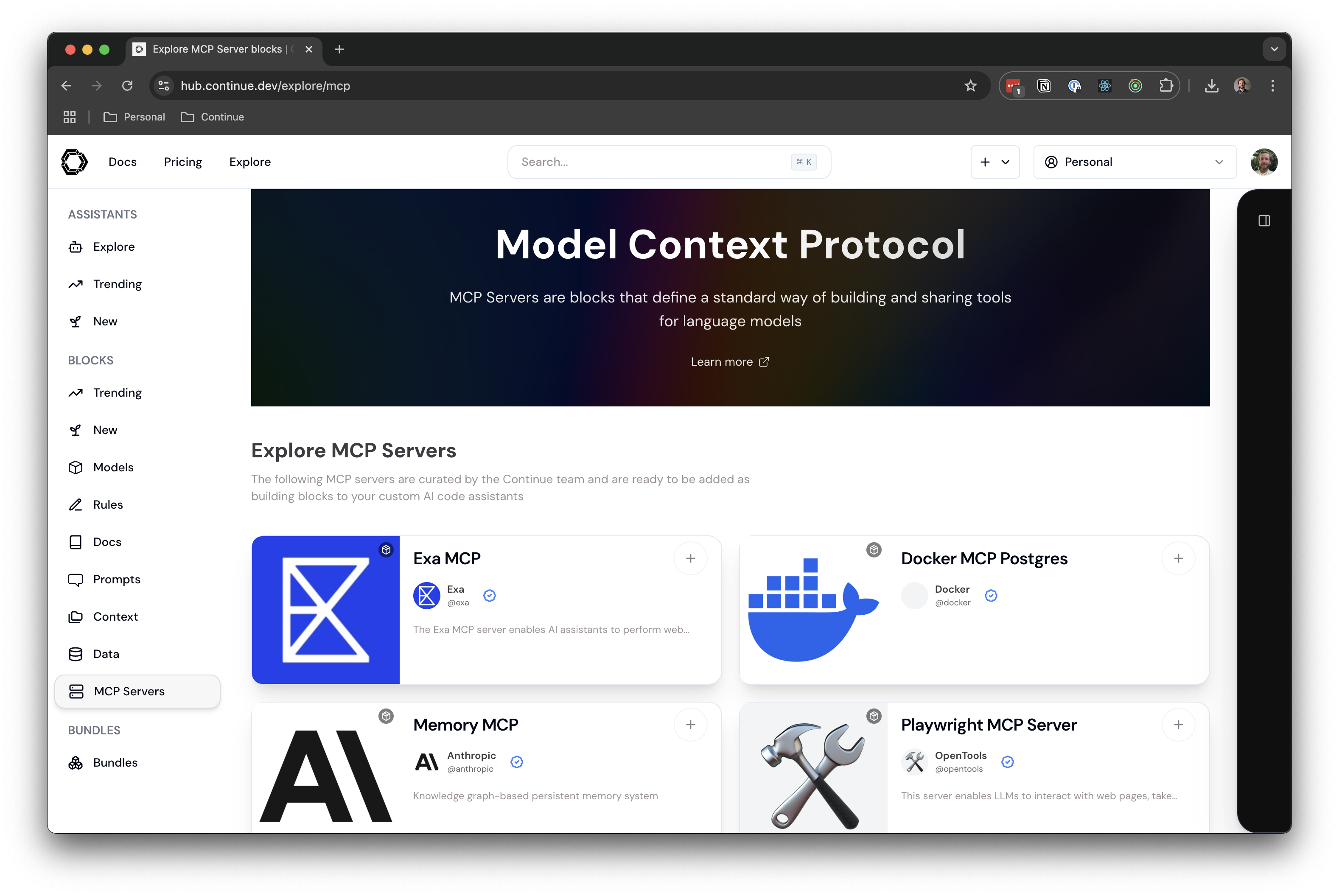 MCP Blocks Overview